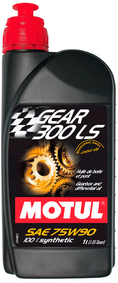 Олива трансмісійна MOTUL Gear 300 LS 75W-90 1 л (105778)